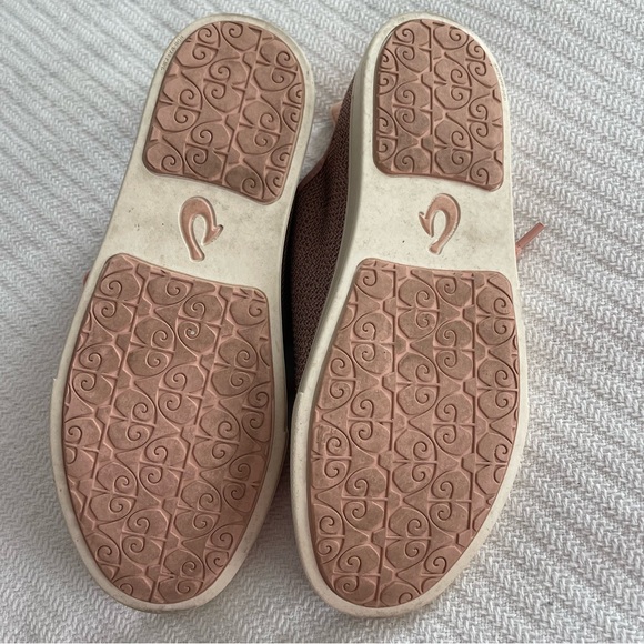 Olukai Pehuea Li Women's 9 Heather Pink Mesh Shoes Casual Beachy Quiet Luxury - Picture 5 of 10